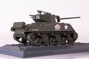 TANK PANZER SHERMAN M4A3 76MM USA 1944 (USSR RUSSIA) | M4A3 (76MM) SHERMAN (США) ТАНКИ. ЛЕГЕНДЫ ОТЕЧЕСТВЕННОЙ БРОНЕТЕХНИКИ #19 — фото 5