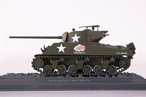 TANK PANZER SHERMAN M4A3 76MM USA 1944 (USSR RUSSIA) | M4A3 (76MM) SHERMAN (США) ТАНКИ. ЛЕГЕНДЫ ОТЕЧЕСТВЕННОЙ БРОНЕТЕХНИКИ #19 — фото 6