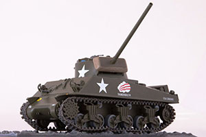 TANK PANZER SHERMAN M4A3 76MM USA 1944 (USSR RUSSIA) | M4A3 (76MM) SHERMAN (США) ТАНКИ. ЛЕГЕНДЫ ОТЕЧЕСТВЕННОЙ БРОНЕТЕХНИКИ #19 — фото 7