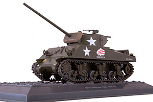 TANK PANZER SHERMAN M4A3 76MM USA 1944 (USSR RUSSIA) | M4A3 (76MM) SHERMAN (США) ТАНКИ. ЛЕГЕНДЫ ОТЕЧЕСТВЕННОЙ БРОНЕТЕХНИКИ #19