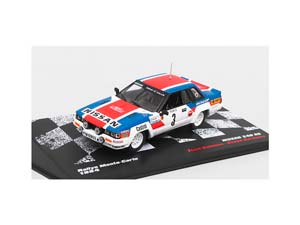 NISSAN 240 RS #3 RALLYE MONTE-CARLO 1984 - RALLYE AUTOMOBILY ČASOPIS S MODELEM #47