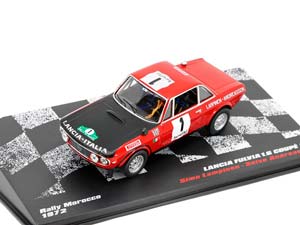 LANCIA FULVIA 1.6 COUPE HF RALLY MOROCCO 1972, RALLYE ZAVODNI AUTOMOBILY 55