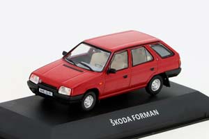 SKODA FORMAN 1990, SKODA KALEIDOSKOP 2, RED