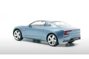 VOLVO CONCEPT COUPE 2013 LIGHT BLUE — фото 4