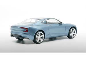 VOLVO CONCEPT COUPE 2013 LIGHT BLUE — фото 2