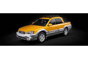 SUBARU BAJA 2002 YELLOW — фото 14