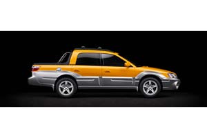 SUBARU BAJA 2002 YELLOW — фото 16