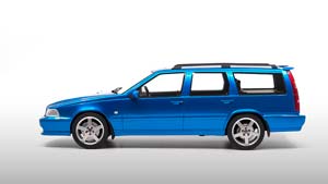 VOLVO V70 R 1999, LASER BLUE — фото 8