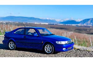 SAAB 9-3 VIGGEN COUPE 1998 LIGHTNING BLUE — фото 8