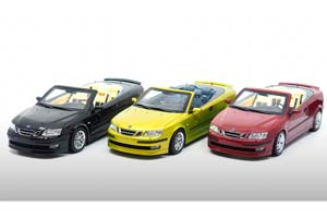 SAAB 9-3 AERO CONVERTIBLE CHILI RED METALLIC: 299 PCS — фото 4
