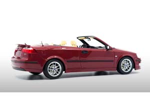 SAAB 9-3 AERO CONVERTIBLE CHILI RED METALLIC: 299 PCS — фото 2