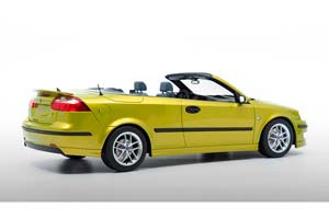 SAAB 9-3 AERO CONVERTIBLE LIME YELLOW METALLIC: 399 PCS — фото 3
