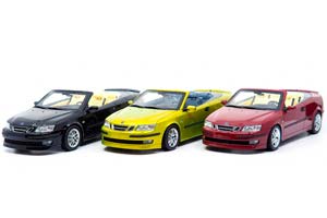 SAAB 9-3 AERO CONVERTIBLE LIME YELLOW METALLIC: 399 PCS — фото 8