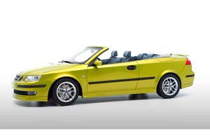 SAAB 9-3 AERO CONVERTIBLE LIME YELLOW METALLIC: 399 PCS — фото 2