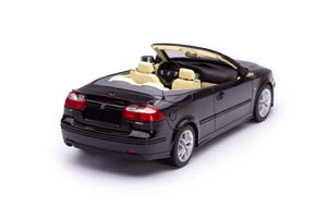 SAAB 9-3 AERO CONVERTIBLE 2005 ЧЕРНЫЙ — фото 5