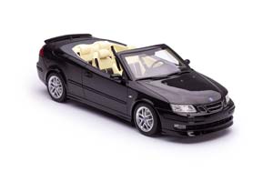 SAAB 9-3 AERO CONVERTIBLE 2005 ЧЕРНЫЙ — фото 8