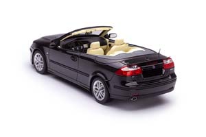 SAAB 9-3 AERO CONVERTIBLE 2005 ЧЕРНЫЙ — фото 9