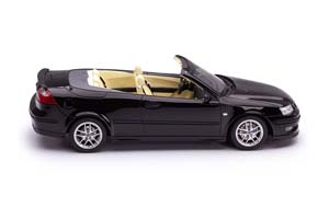 SAAB 9-3 AERO CONVERTIBLE 2005 ЧЕРНЫЙ — фото 10