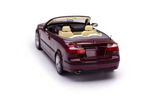 SAAB 9-3 AERO CONVERTIBLE 2005 КРАСНЫЙ МЕТАЛЛИК — фото 9