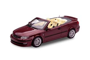 SAAB 9-3 AERO CONVERTIBLE 2005 КРАСНЫЙ МЕТАЛЛИК