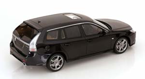 SAAB 9-3 TURBO X SPORTCOMBI 2009, BLACK — фото 2