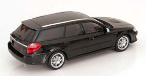 SUBARU LEGACY TOURING WAGOM STI 2007, BLACK — фото 2