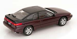 SUBARU SVX 1991, DARKRED-METALLIC BLACK — фото 2