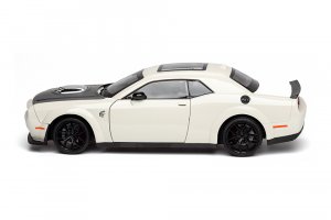 DODGE CHALLENGER SRT HELLCAT WIDEBODY 2023 WHITE / ДОДЖ ЧЕЛЕНДЖЕР БЕЛЫЙ (ДЛИНА 25 СМ БЕЗ КОРОБКИ) — фото 5