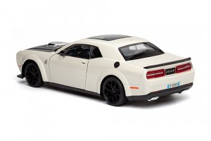 DODGE CHALLENGER SRT HELLCAT WIDEBODY 2023 WHITE / ДОДЖ ЧЕЛЕНДЖЕР БЕЛЫЙ (ДЛИНА 25 СМ БЕЗ КОРОБКИ) — фото 6