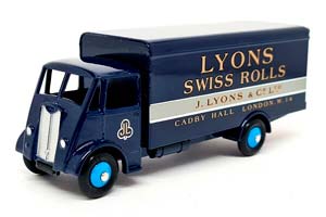 GUY VAN LYONS SWISS ROLLS ФУРГОН 1952 / ГУЙ ФУРГОН ЛЙОНС СВИСС РОЛЛС СИНИЙ — фото 5