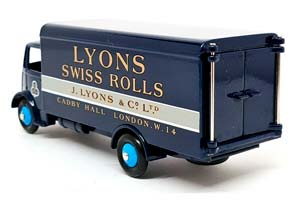 GUY VAN LYONS SWISS ROLLS ФУРГОН 1952 / ГУЙ ФУРГОН ЛЙОНС СВИСС РОЛЛС СИНИЙ — фото 2