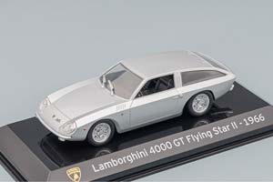 LAMBORGHINI 4000GT FLYING STAR II 1966 / ЛАМБОРГИНИ 4000GT ФЛЙИНГ СТАР 2 СЕРЕБРИСТЫЙ