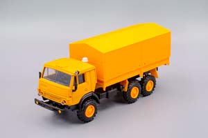 КАМСКИЙ 43101-010 БОРТОВОЙ С ТЕНТОМ, ЖЁЛТЫЙ