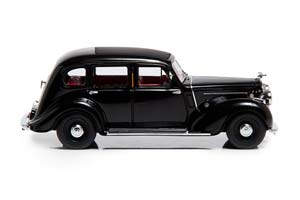 HUMBER SNIPE SALOON 1938 WITH 3 SIDE WINDOWS BLACK — фото 8