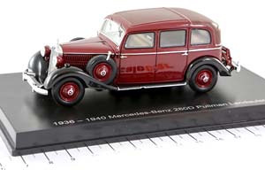 MERCEDES-BENZ 260D PULLMAN LANDAULET 1940 / МЕРСЕДЕС-БЕНЦ 260D ПУЛЛМАН ЛАНДАУЛЕТ КРАСНЫЙ
