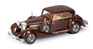 MERCEDES-BENZ 540K W29 1936 4-Х ДВЕРНЫЙ СЕДАН КОРИЧНЕВЫЙ