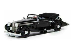 MAYBACH SW38 CABRIOLET A BY SPOHN 1938 OPEN ROOF BLACK