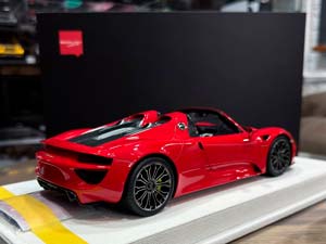 PORSCHE 918 SPYDER 2011 1:18 RED / ПОРШЕ 918 СПАЙДЕР КРАСНЫЙ — фото 5