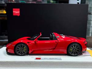 PORSCHE 918 SPYDER 2011 1:18 RED / ПОРШЕ 918 СПАЙДЕР КРАСНЫЙ — фото 8
