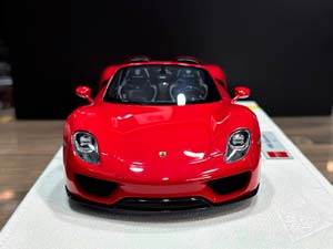 PORSCHE 918 SPYDER 2011 1:18 RED / ПОРШЕ 918 СПАЙДЕР КРАСНЫЙ — фото 2