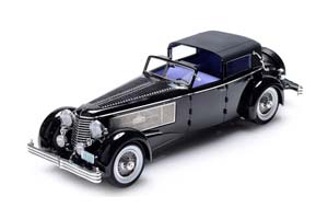 DUESENBERG SJ TOWN CAR CHASSIS 2405 BY ROLLSON FOR MR. RUDOLF BAUER 1937 ПОЛУЗАКРЫТЫЙ