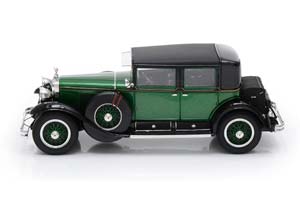 CADILLAC 341A TOWN SEDAN OWNED BY AL CAPONE 1928 GREEN/BLACK — фото 5