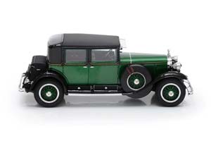 CADILLAC 341A TOWN SEDAN OWNED BY AL CAPONE 1928 GREEN/BLACK — фото 6