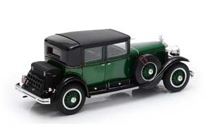 CADILLAC 341A TOWN SEDAN OWNED BY AL CAPONE 1928 GREEN/BLACK — фото 2
