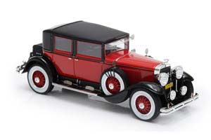 CADILLAC 341A TOWN SEDAN 1928 RED/BLACK (LIMITED 228/500 PCS) — фото 3