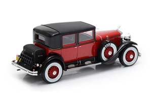 CADILLAC 341A TOWN SEDAN 1928 RED/BLACK (LIMITED 228/500 PCS) — фото 2