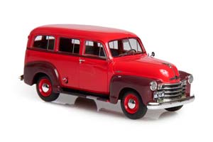 CHEVROLET SUBURBAN 1949 MAROON — фото 3