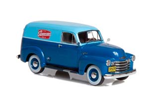 CHEVROLET 3100 DELIVERY TRACK 1949 BLUE — фото 3