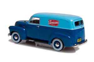 CHEVROLET 3100 DELIVERY TRACK 1949 BLUE — фото 4
