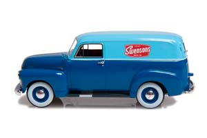 CHEVROLET 3100 DELIVERY TRACK 1949 BLUE — фото 6